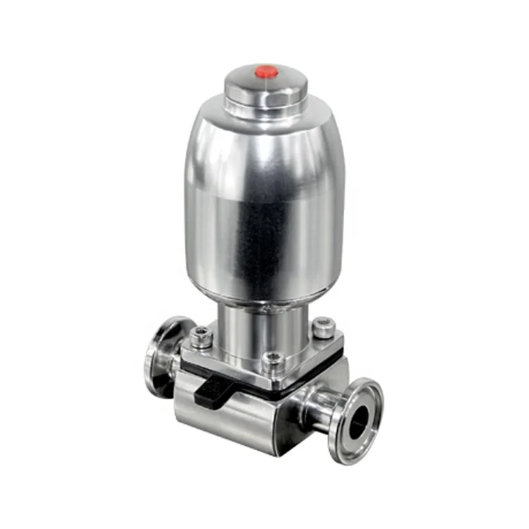 

Mini Pneumatic Actuator Diaphragm Valve Stainless Steel for Water Media