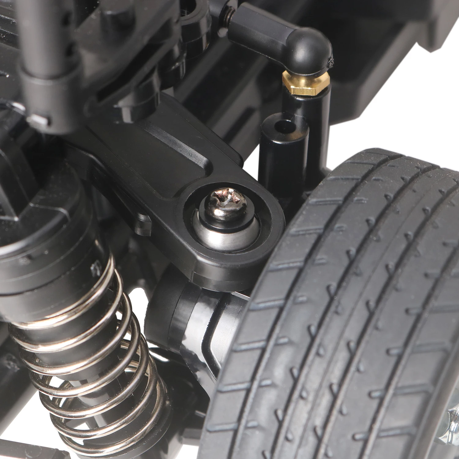 KYX Racing Bola de suspensión de baja fricción de acero inoxidable 4 Uds piezas mejoradas accesorios para 1/10 Tamiya MB01