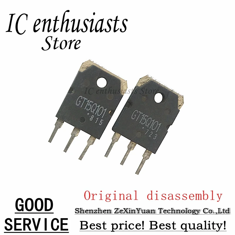 

10PCS GT15Q101 15A 1200V TO-3P Original disassembly