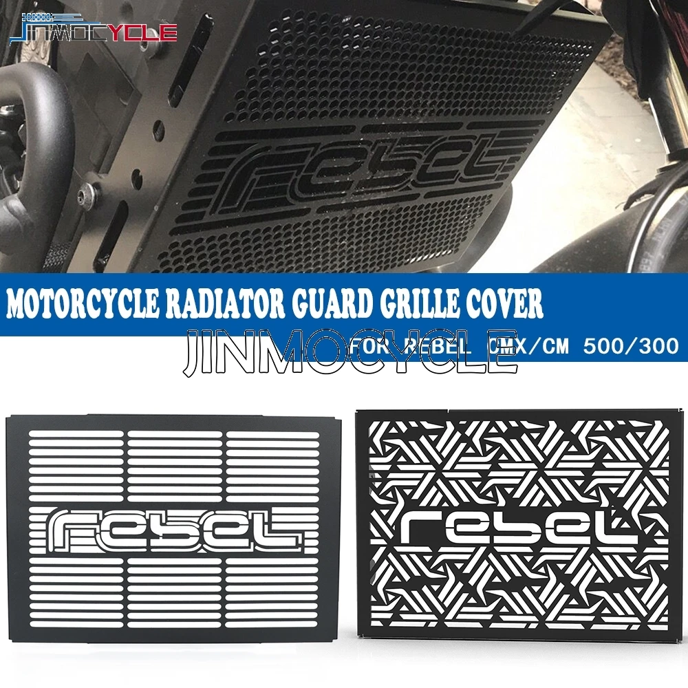 

For HONDA REBEL CMX500 CMX300 2017- 2025 2024 2023 CM 500 CM300 Motorcycle Radiator Guard Grille Cover Protector CMX/CM 500/300