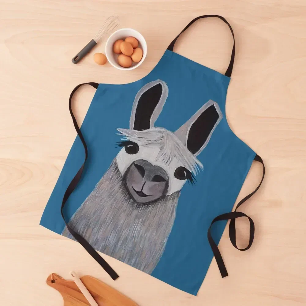 

Lovely Llama Apron Costume Waiter Women's Dresses Things For Home And Kitchen Kitchen Tools Apron