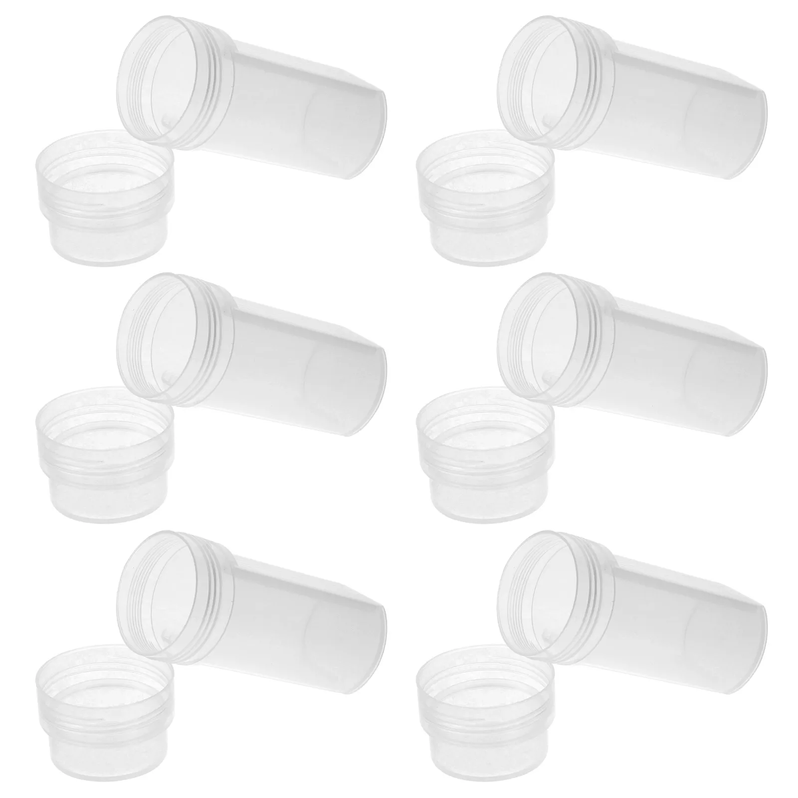 

Набор из 6 прозрачных пластиковых банок Coplin для окрашивания и хранения лабораторных предметов