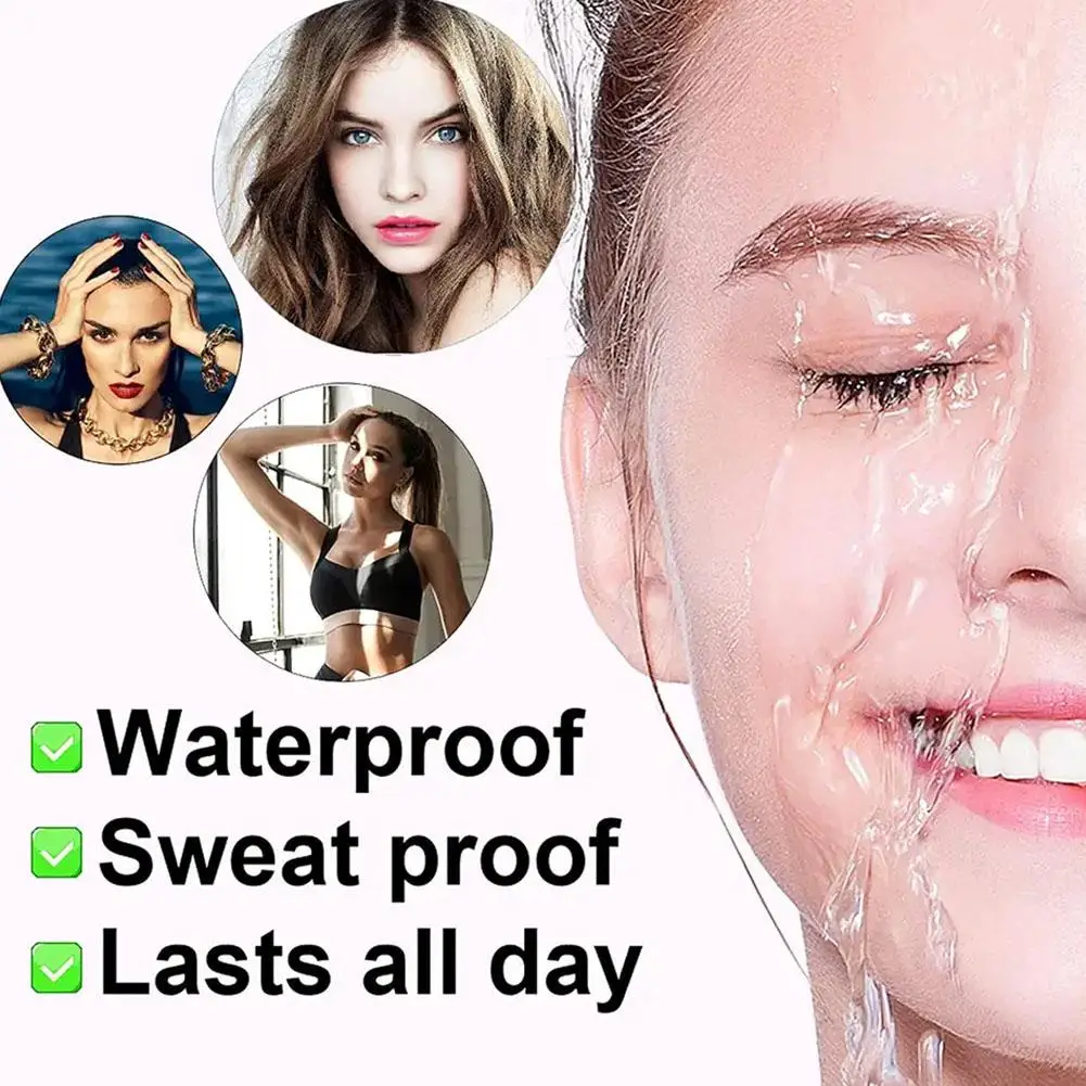 Lápis de sobrancelha líquido à prova d'água, 4 pontos, maquiagem de longa duração, cosméticos, microblade, lápis de sobrancelha, maquillajes para mujer