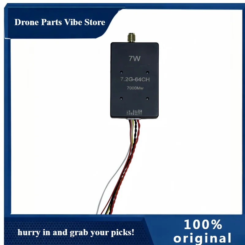 

AP20~40km VTX VRX FPV Dr-one Wireless Video Transmitter 61100MHz-7210MHz 60 Channels Video Link