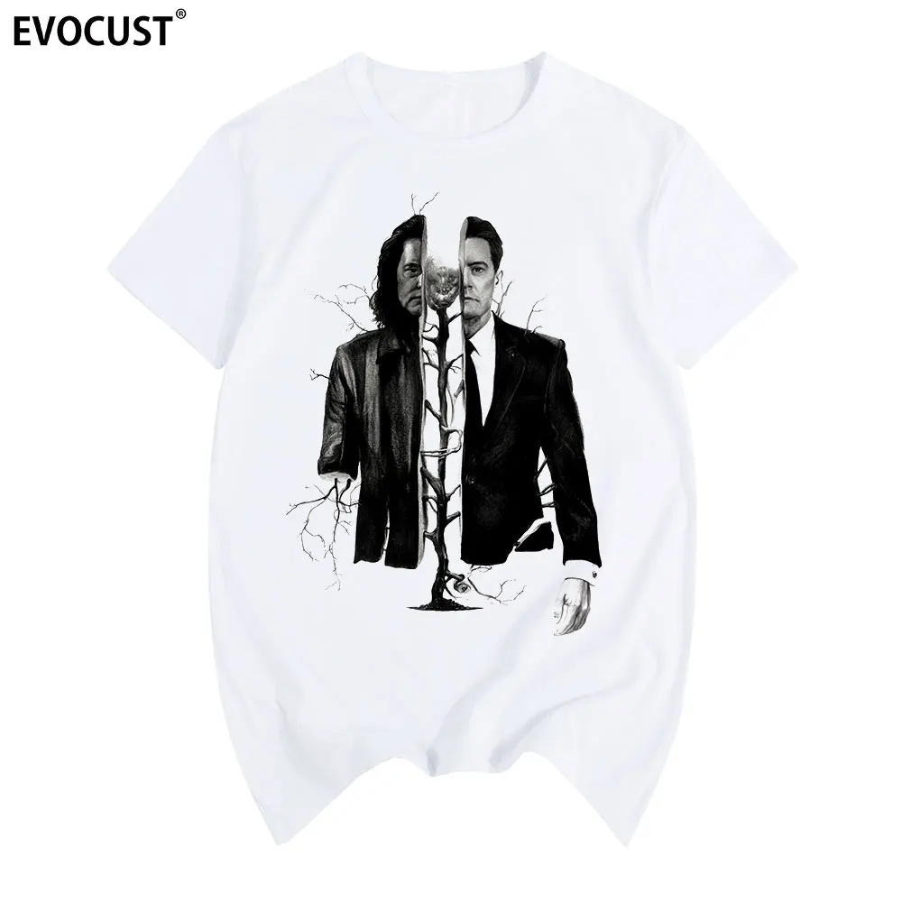twin peaks 2019 men tops fashion Clothes T shirt Slim Fit Casual women tees funny tshirt