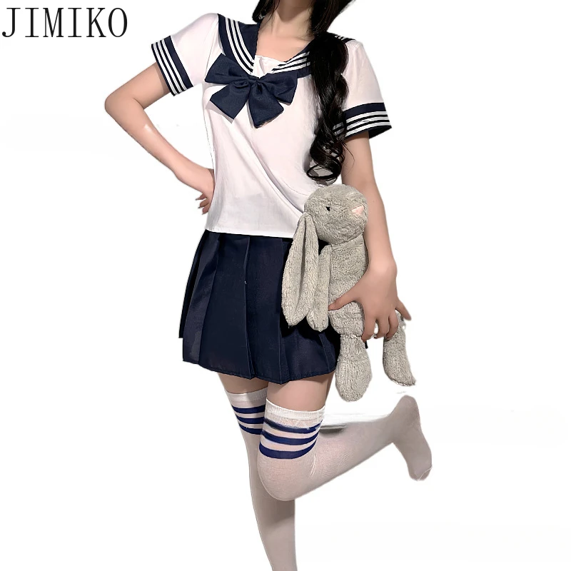 

Women Lingerie Schoolgirls Outfit Lingerie Roleplay Cosplay Sailor Costumes with Socks School Uniform Pan Anime Girl Lady Lolita