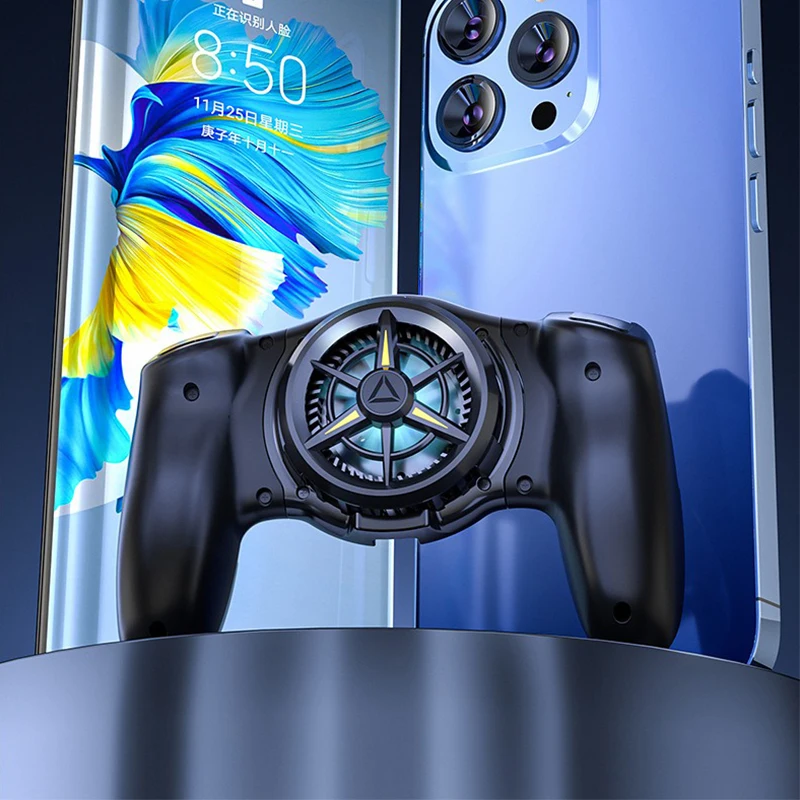 

For Switch/iPhone/Android Mobile Gaming Controller with Semiconductor Cooling Fan Phone Controller Joystick Mobile Gamepad