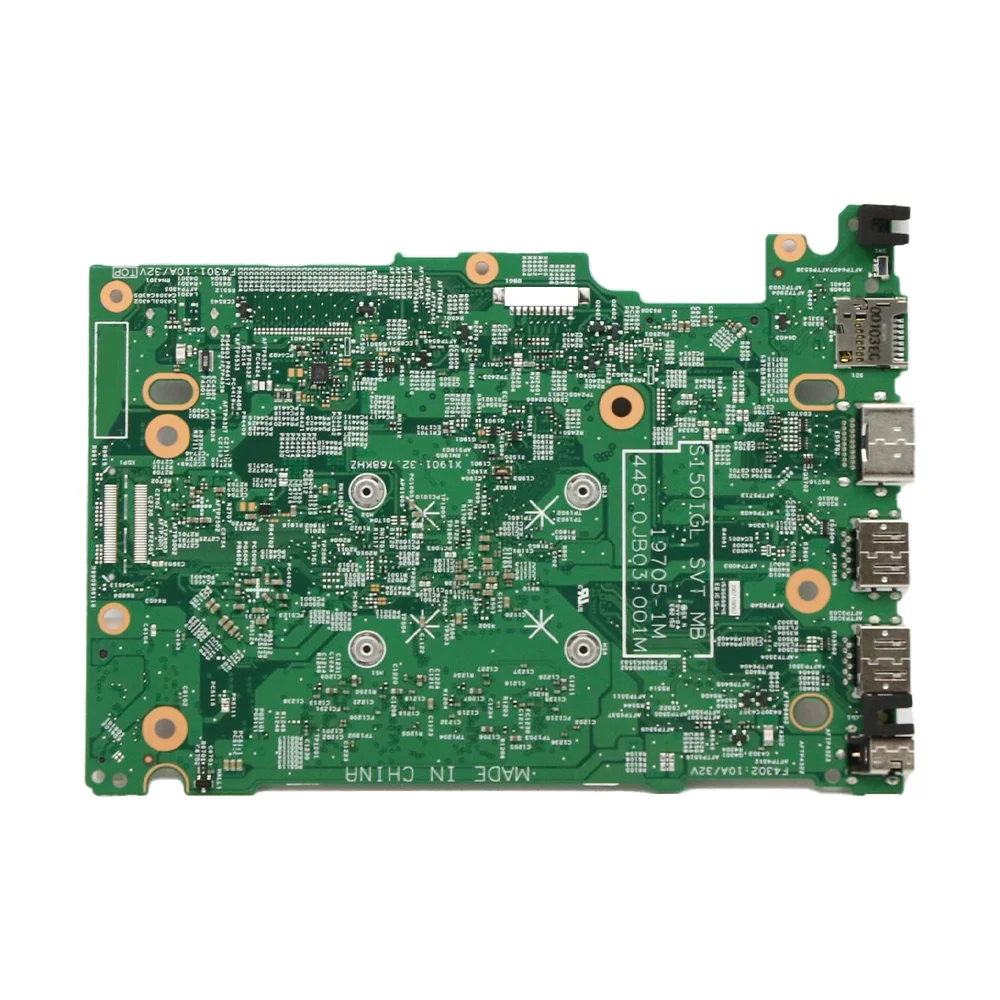 Laptop Motherboard For Lenovo IdeaPad 1-11IGL05 19705-1M With  CPU:N4020 N5030 RAM:4GB FRU:5B20S44196 5B20S44200