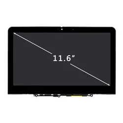 5D11C95886 5D11M35206 LCD Touch Screen Assembly with Bezel Board EMR 11.6