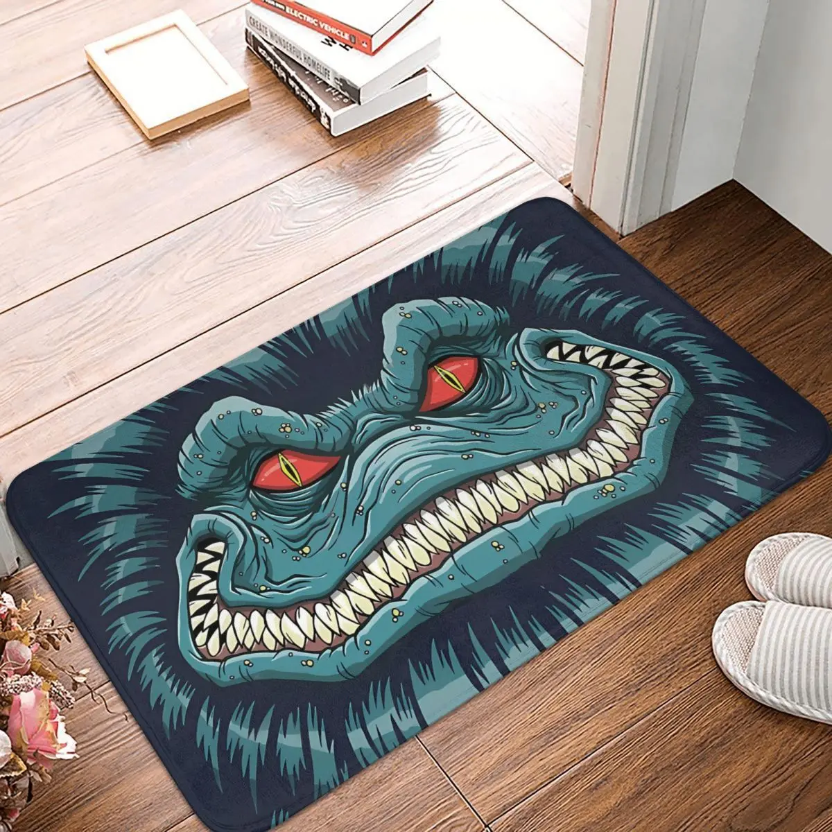 THEY BITE Bathroom Mat Rug Home Doormat Living Room Carpet Entrance Door