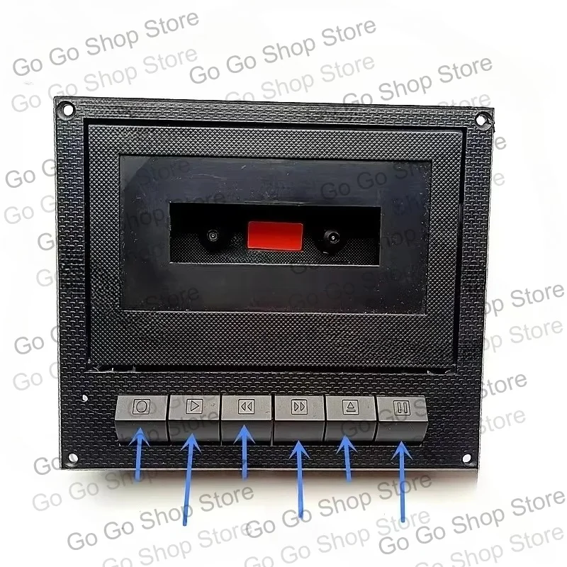 TA7668 Magnetic Head Preamplifier DIY Kit Stereo Cassette Recorder Cartridge Module Analog Audio Tape Player Electronic Assembly