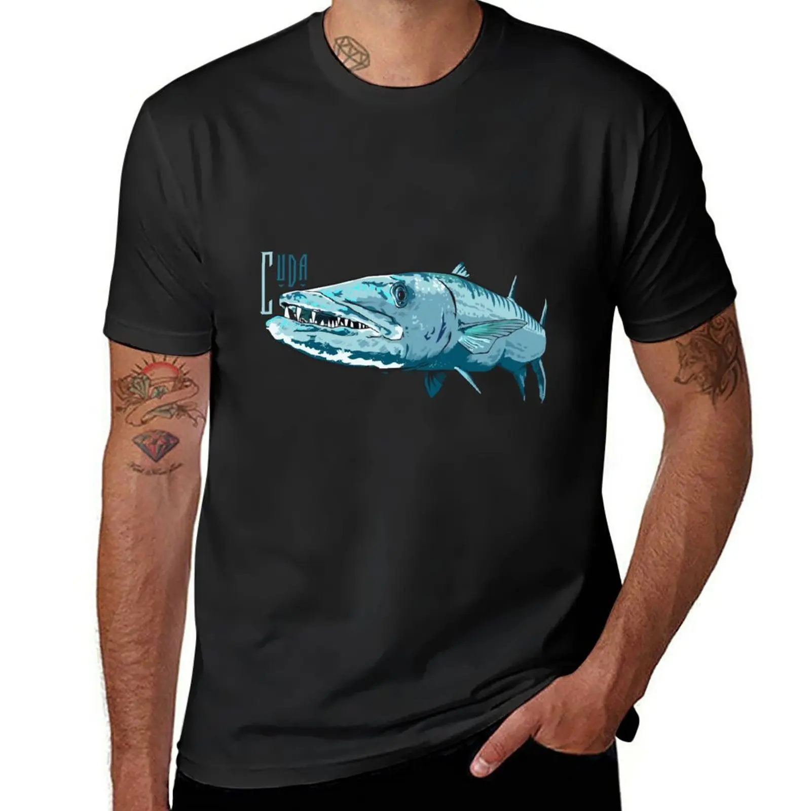 New Barracuda T-Shirt sports fan t-shirts oversized t shirt funny t shirt graphic t shirts Short sleeve tee men