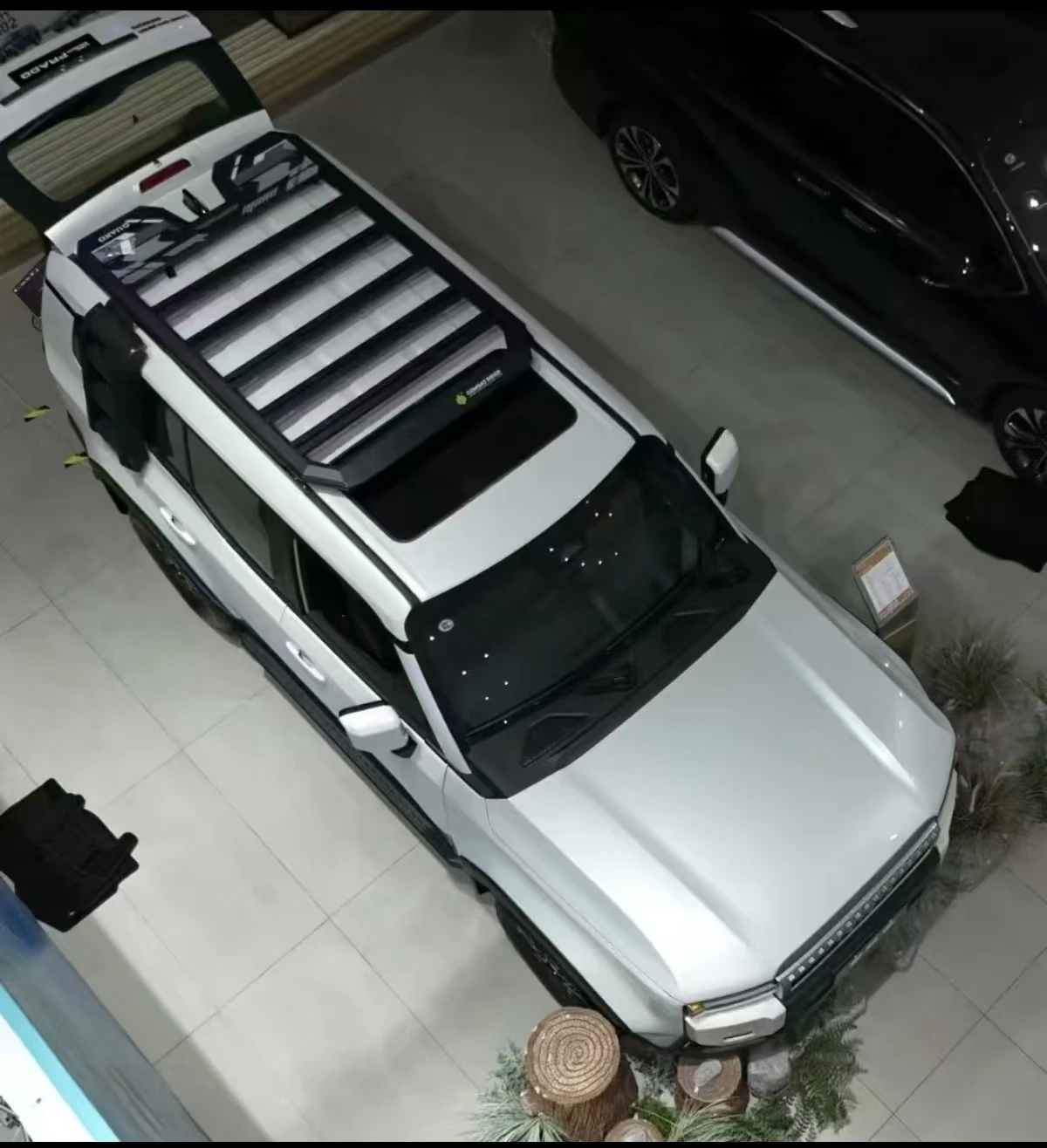 Aluminum Roof Rack For Toyota Prado Universal Fit Roof Rail for 2001-2026 Models Easy Assembly for Luggage Outdoor Gear