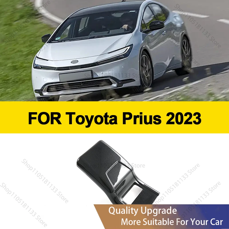Rear Air Condition Vent Outlet Anti-Kick Panel Cover Trim For Toyota Prius 60 Series 2023 2024 ZVW60 ZVW65 MXWH60