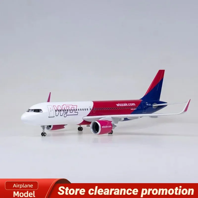 47CM 1/80 A320NEO A320 NEO Airplane Air Wizz Model Airlines Antistress Toy Light Children Toy That Accessories Home Decor Room