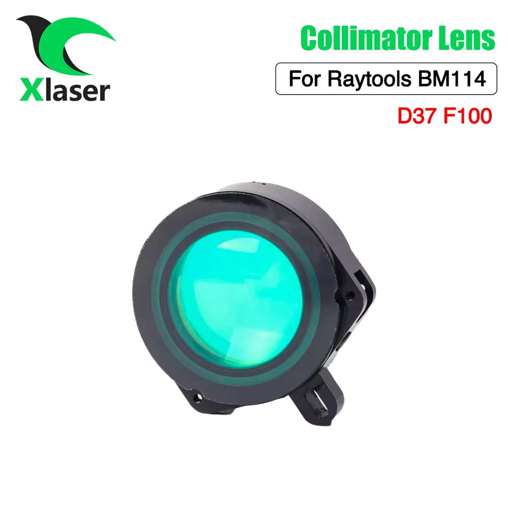 Raytools BM114 Collimating Focusing Lens D37 F100/150 & D38.1 F200 with Lens Holder 1064nm for Laser Head Raytools BM114 6KW