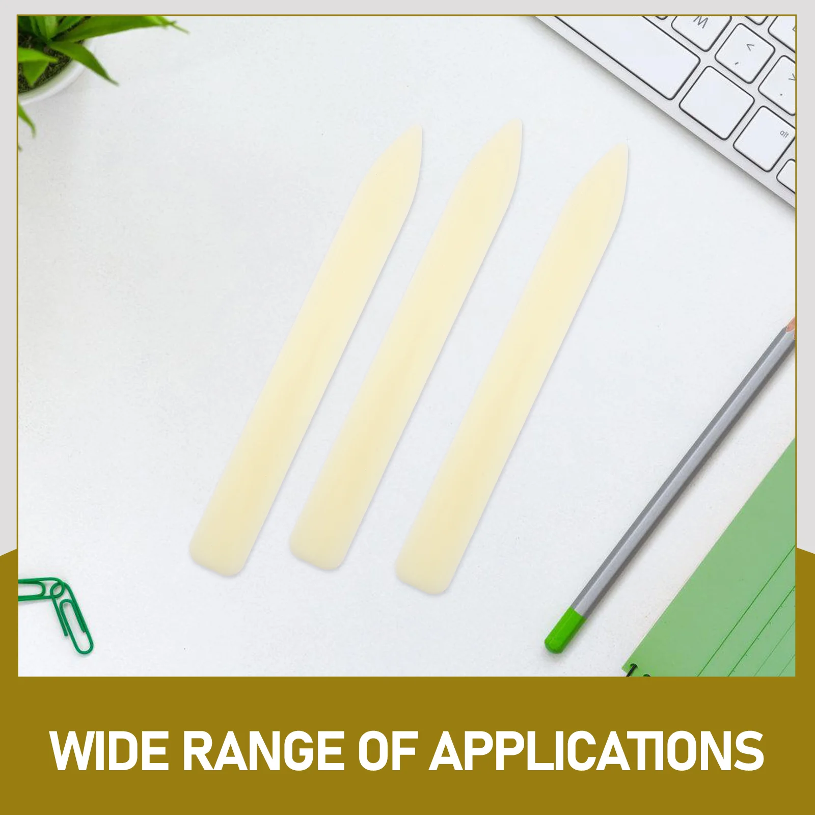 5pcs Creaser Tool Bone Folder for DIY Craft Cardmaking Envelope Opener Bone Folders For Paper Crafting Lightweight Ergonomic