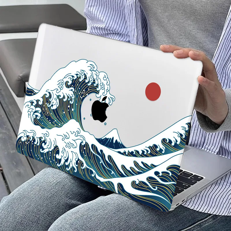 Laptop Case 2026 M5 for Macbook Neo A18 Pro 13 Case M1 M2 Air 13.6 M4 Pro 14 Touch ID For Macbook Air 13 Cover 15 M3 2024 2025