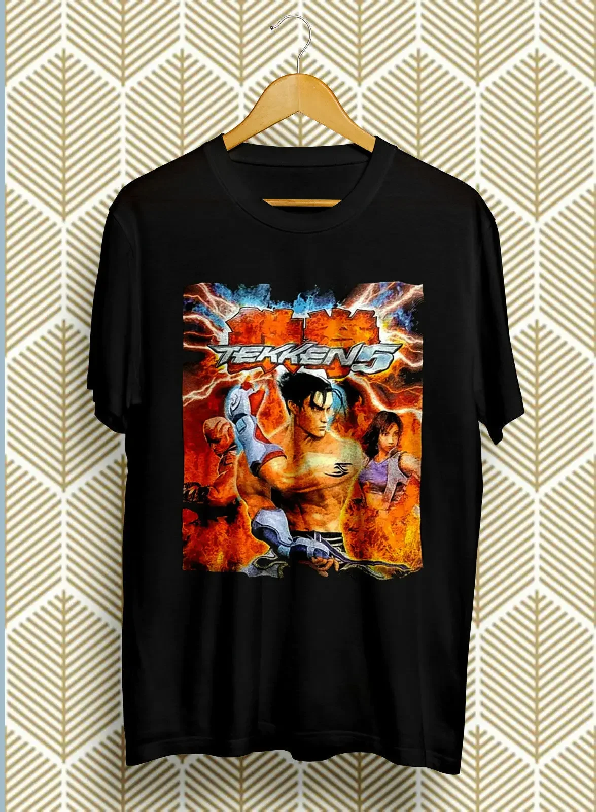 Top Shirt Namco PS2 TEKKEN 5 Video Game T-Shirt New  Reprint