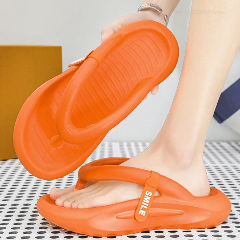 Xiaomi Slippers Platform Flip Flops Bathroom Home Slippers Women EVA Slides Sandals Non-slip Slides Thick Men and Women Slippers