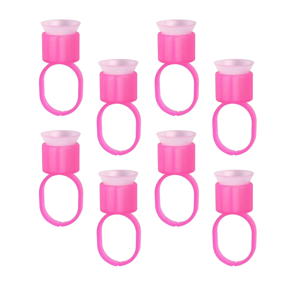 

50 Pcs Ink Pigment Container Cups Pigment Container for Eyebrow Tattooing Eyelash Extension Tool Makeup Accessories