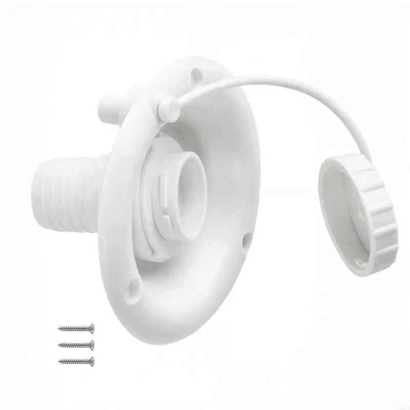 Gravitation Water Inlet for Motorhome Campers Anti Corrosion Plastic Easy Setup Universal Application