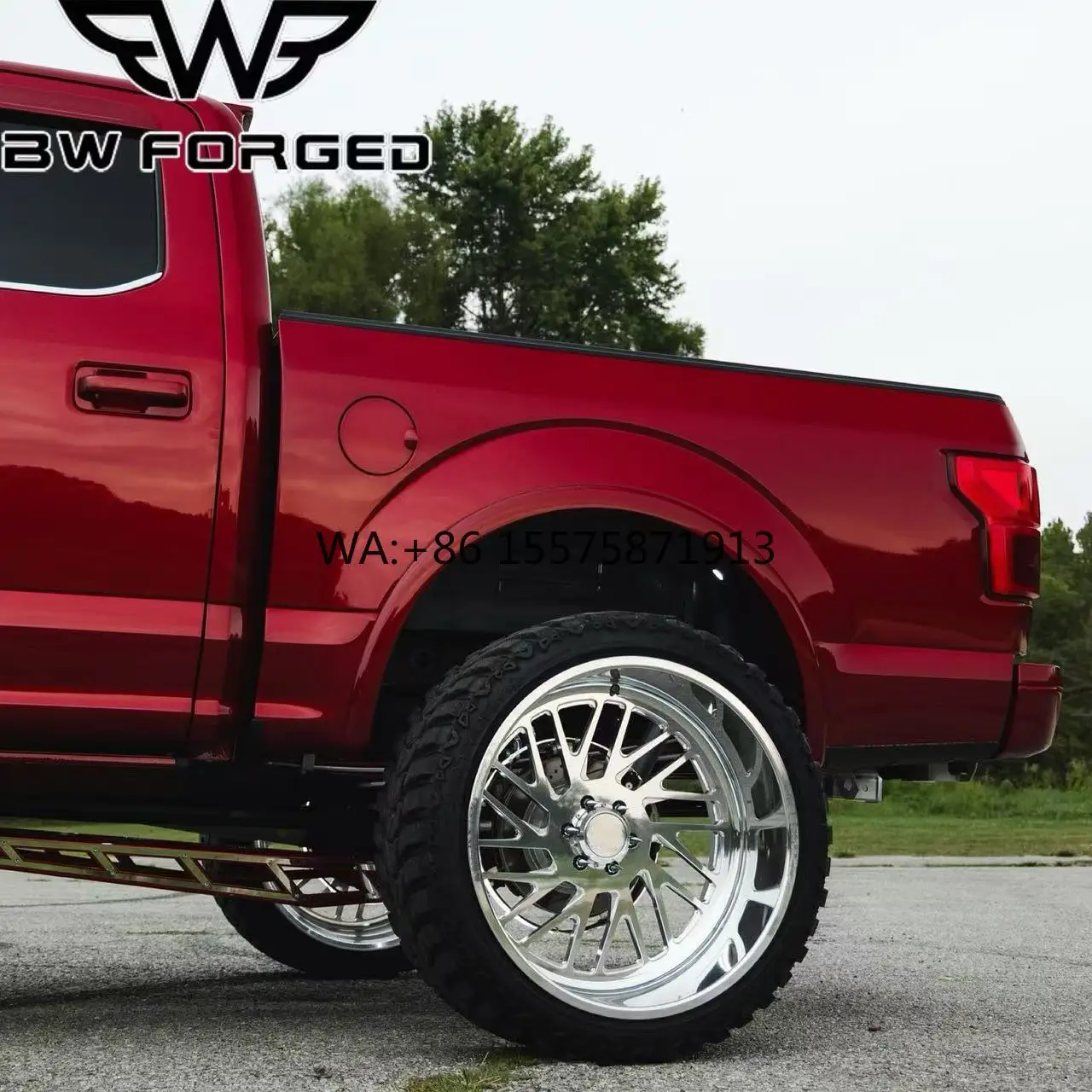 

Forged Super Single Truck Wheels 6x135 for F150 20x12 Wheels 6x5.5 Pickup Truck 24x14 Forged Deep Dish Wheels