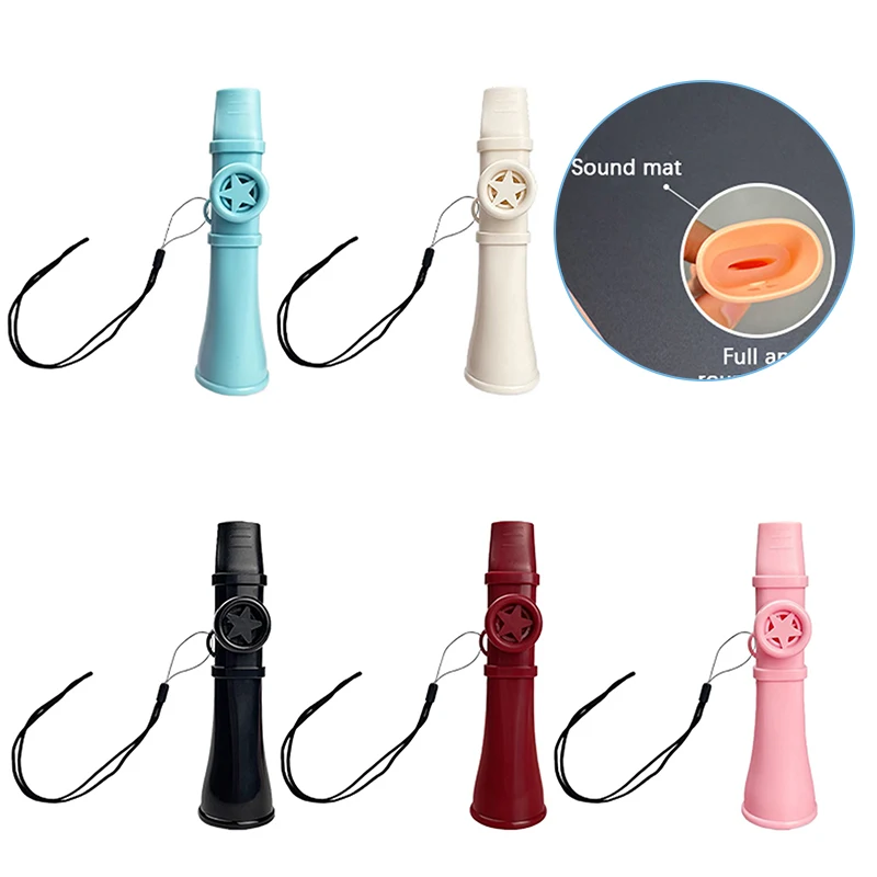 كازو صغير للبالغين والأطفال كازو احترافي قابل لإعادة الاستخدام للجيتار القيثارة الكمان لوحة مفاتيح البيانو سهلة التعلم عشاق الموسيقى #4