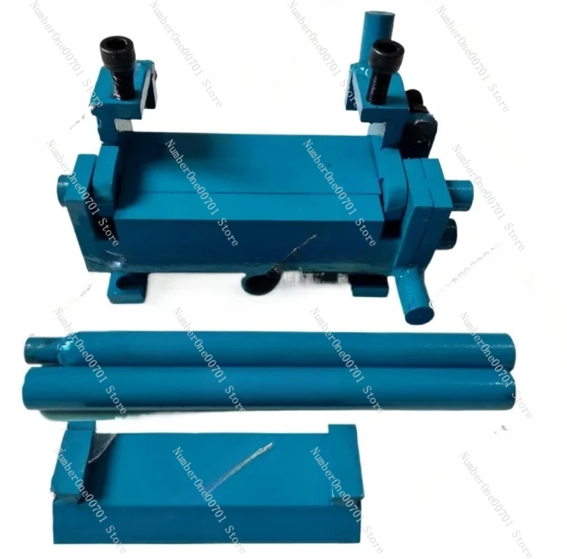 

Небольшой ручной гибочный станок DIY Простой листовой железный станок из нержавеющей стали Круглый стальной гибочный станок двойного назначения Тип 140