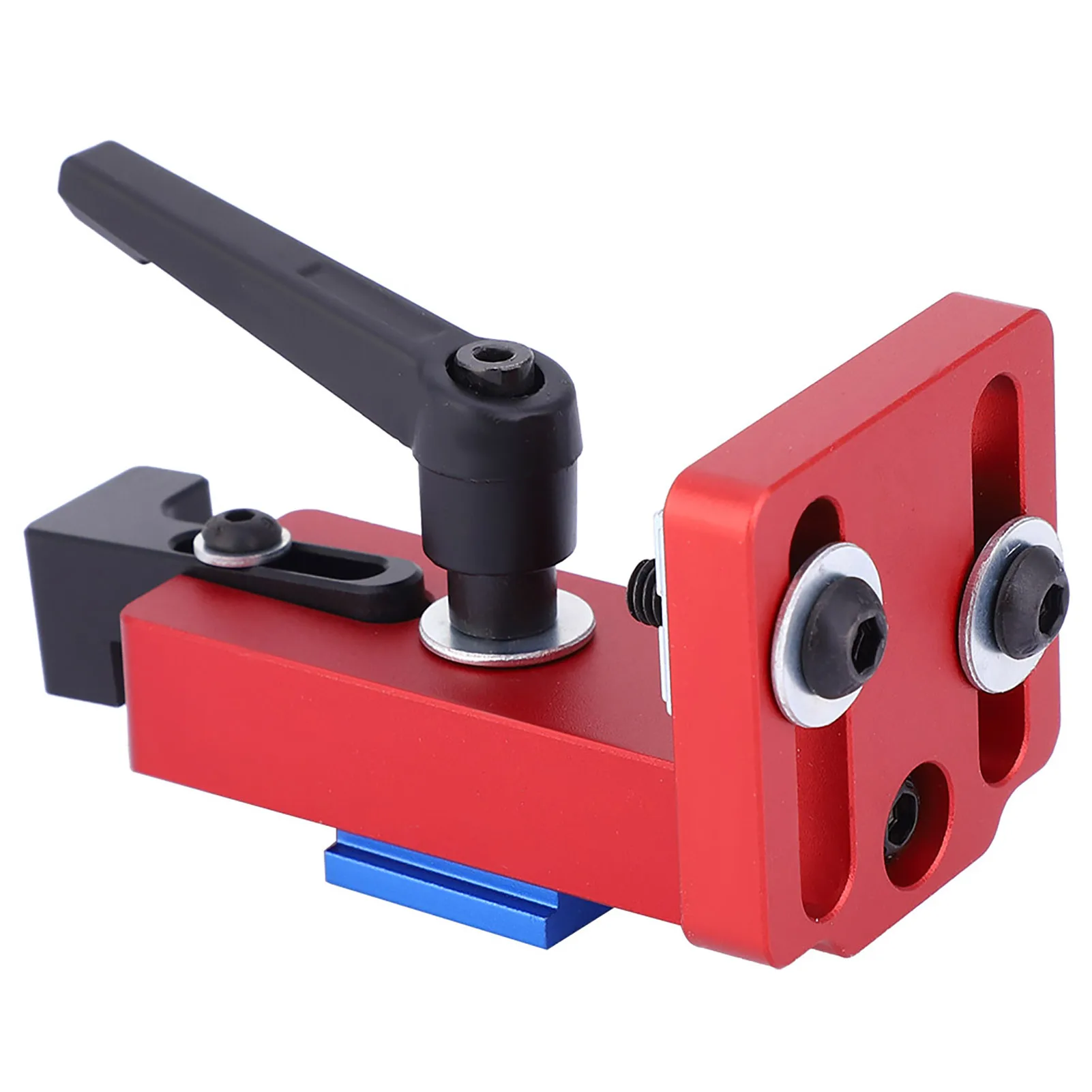 

45 Type Chute Locator Aluminium Alloy Backing Connector Miter Track Stop Woodworking Guide Rail Tool