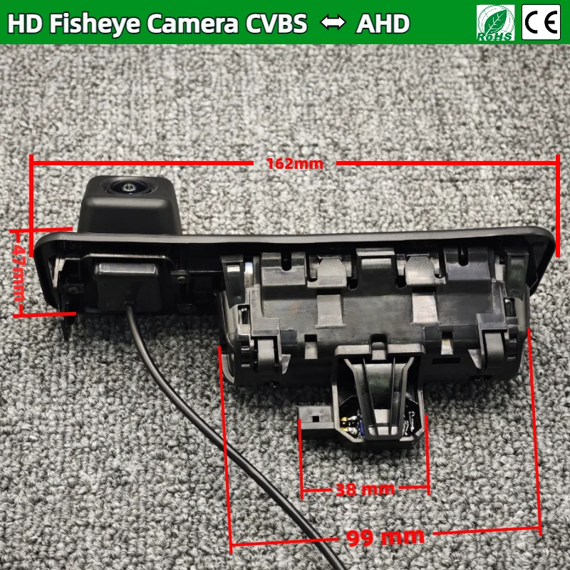 For BMW 4 Series F33 F83 F32 F82 F36 Coupe EVO MUG 2017 ~ 2020 Car Trunk Handle Camera Backup Camera Reverse Parking Camera