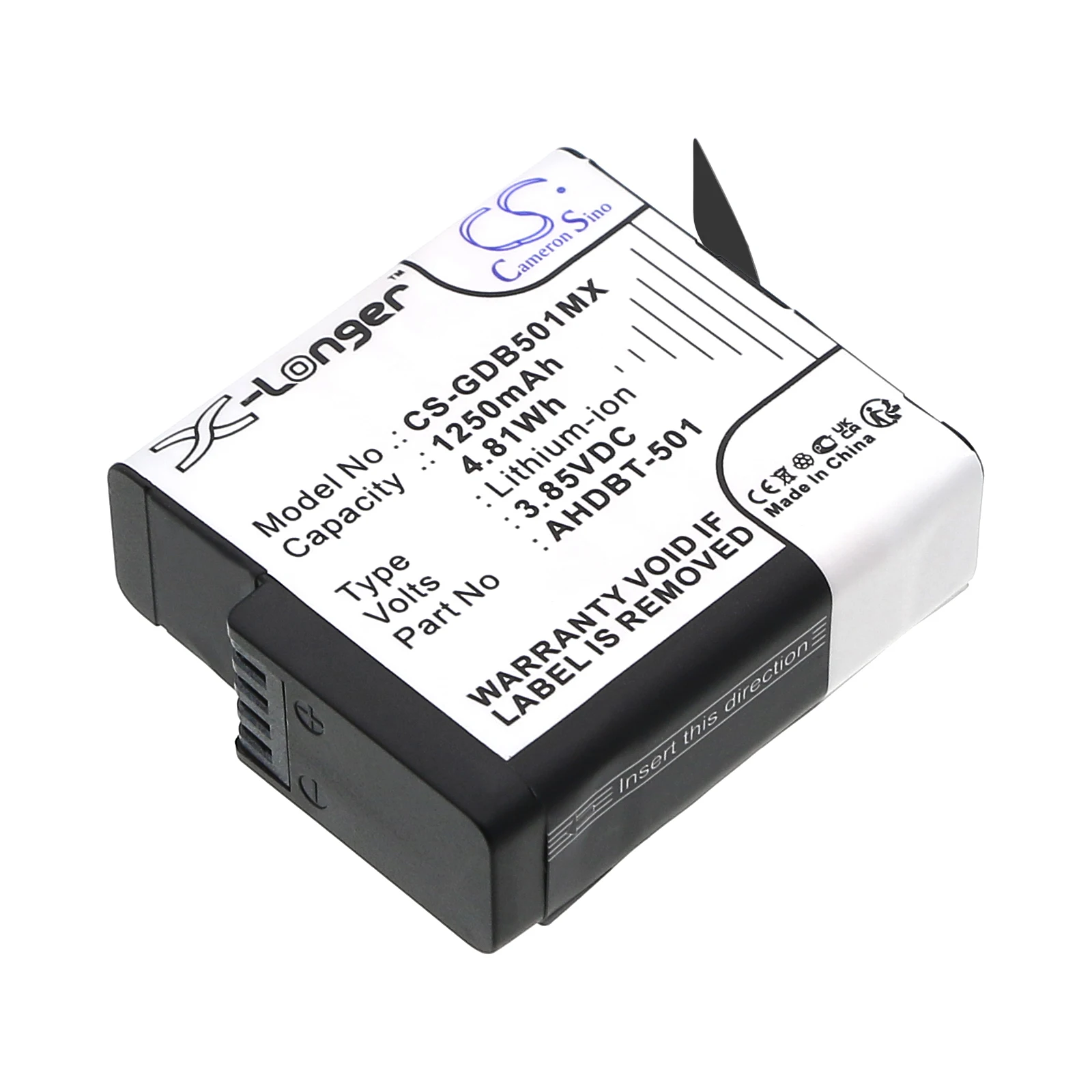 

CS Cameron Sino Kerui New 1250mAh Replacement Battery for 601-10197-00, AABAT-001, AABAT-001-AS, ASST1, CHDHX-501, CHDHX-701,