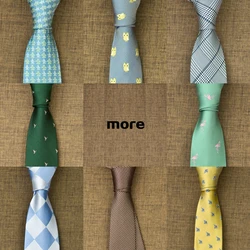 Skinny Tie Pattern Stripe Geometric Mens Ties Neckties 100% Silk Slim Acceossories Handmade Brand New Formal Casual Party
