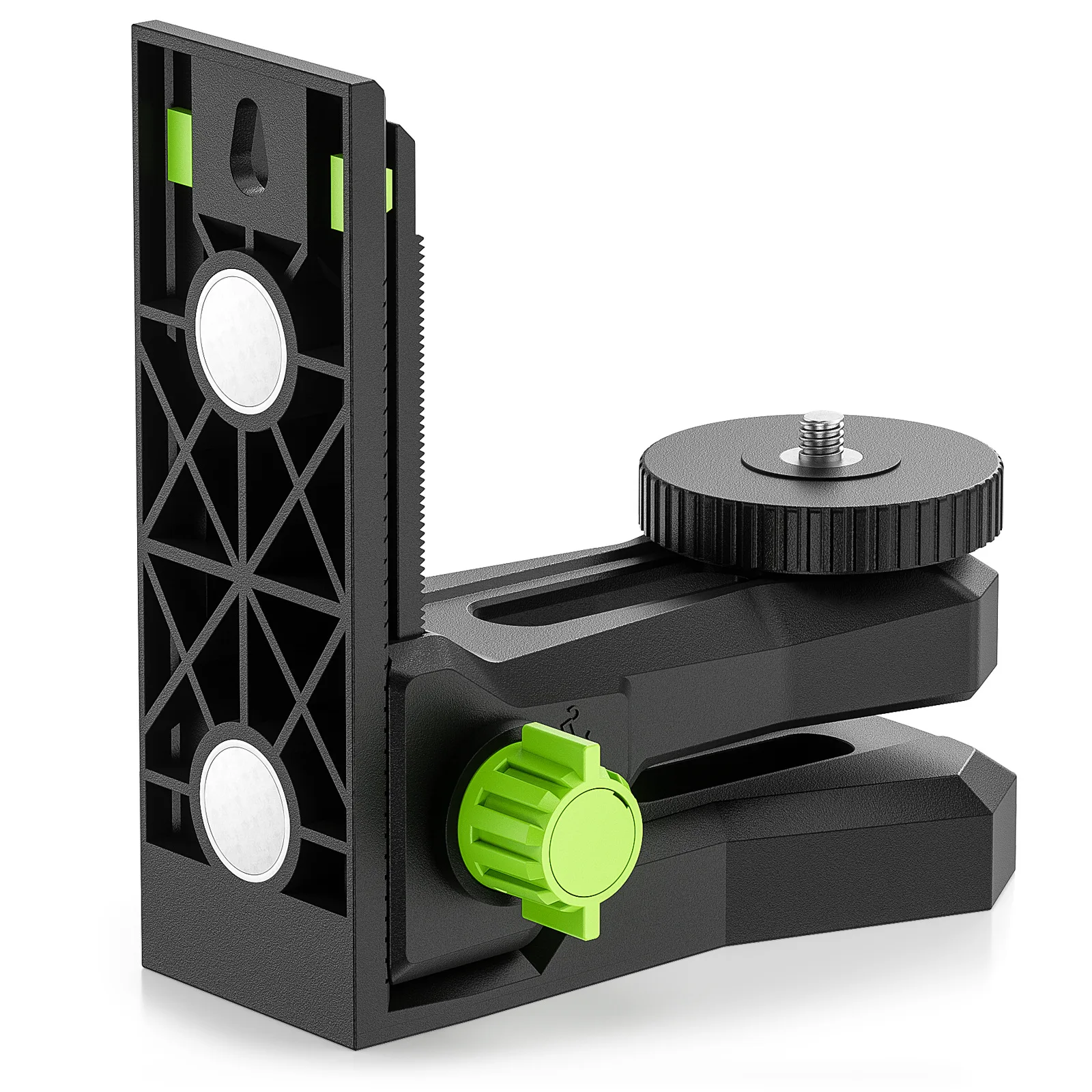 Level rangefinder upper wall bracket strong magnetic support up and down adjustment