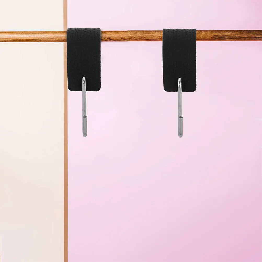 

10Pcs Multi-Purpose PU Coated Heavy Duty S Hooks for Closet Kitchen Bathroom Camping Clothes Tools Storage Organization