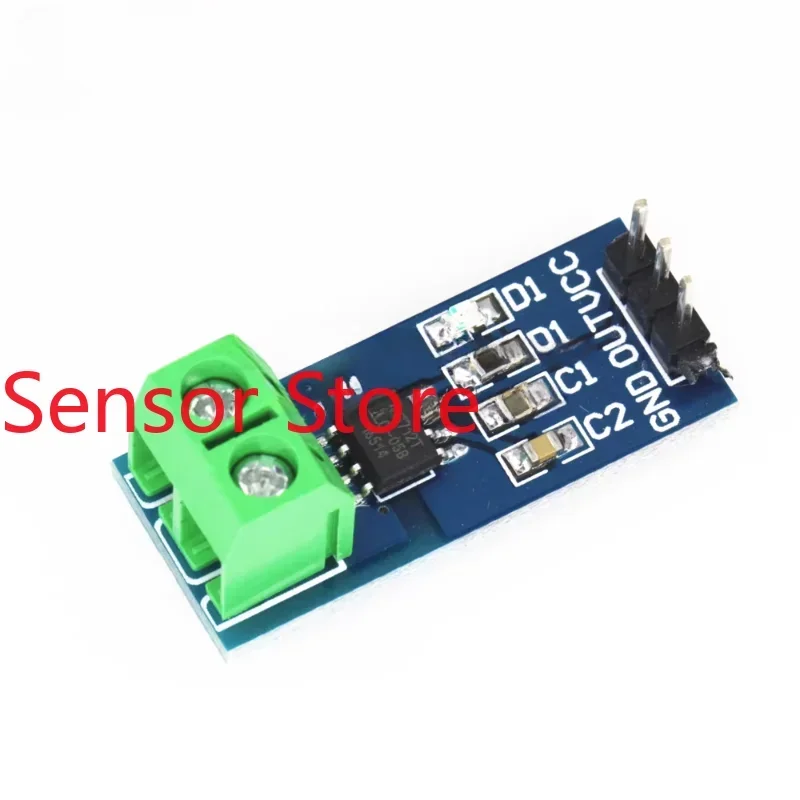 5PCS ACS712 Module 5A 20A 30A Range Current Detection Board  Hall  Sensor Electronic