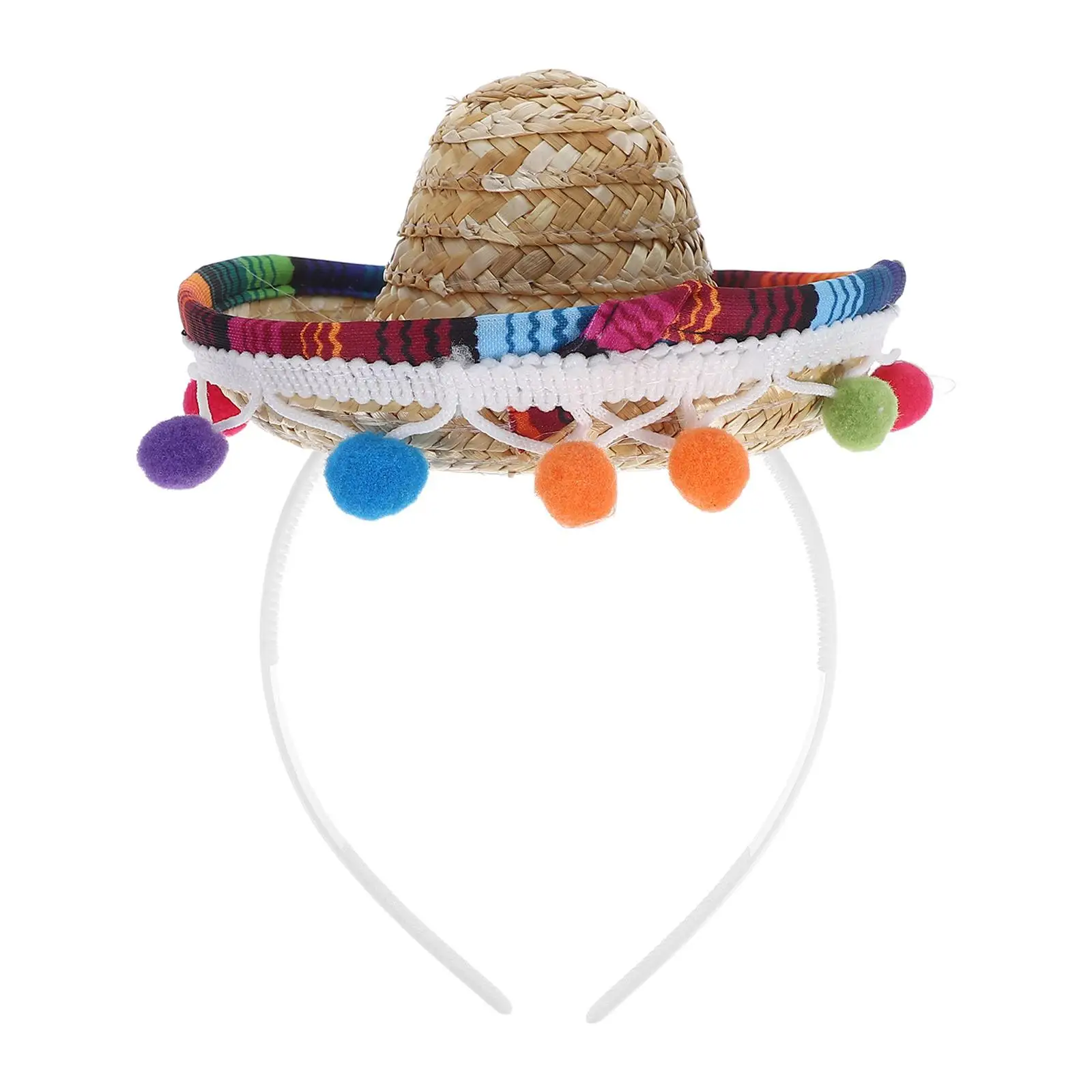 

Accessories Children's Hat Headband Headbands Polyester Mexican Decorations for Party