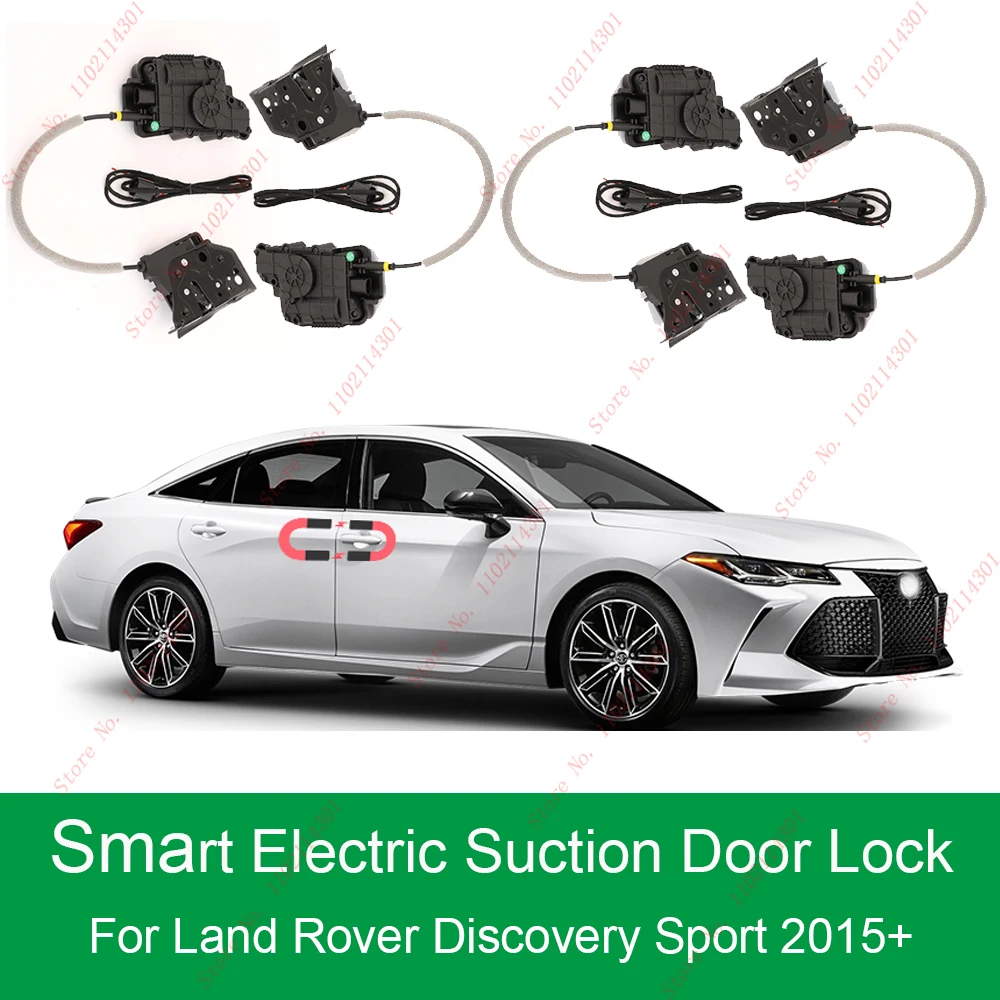 Smart Auto Electric Suction Door Lock for Land Rover Discovery Sport 2015+ Automatic Soft Close Super Silence Car Vehicle Door