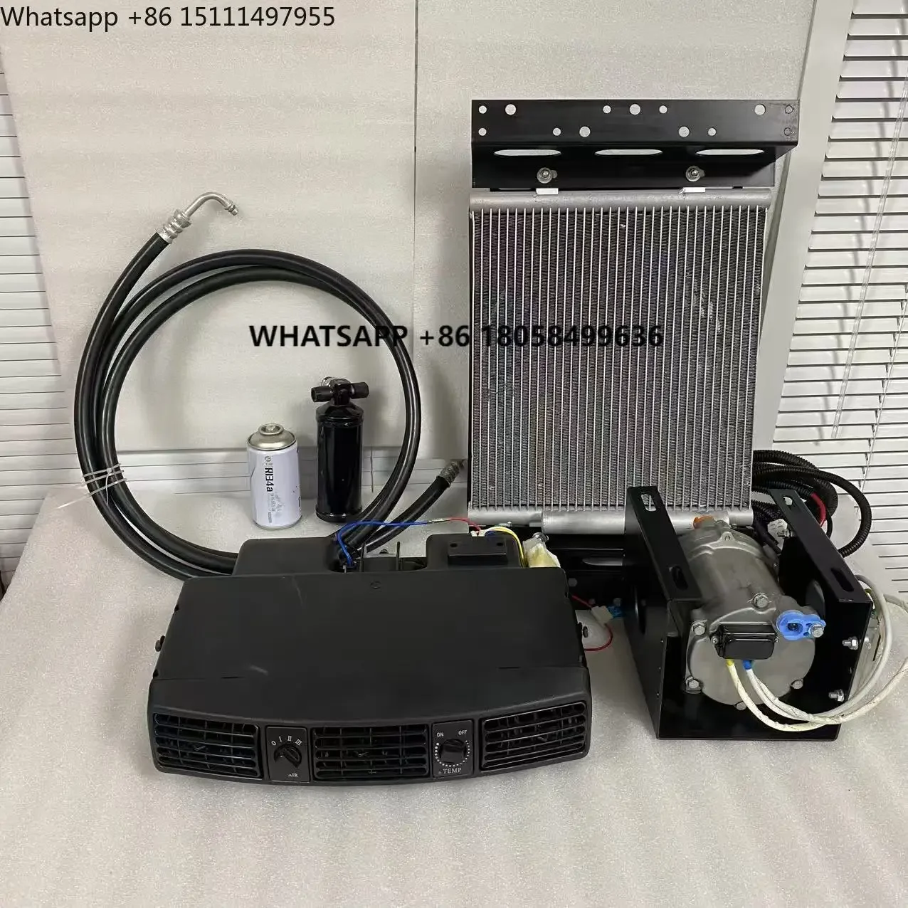 High energy efficiency Electric Air Conditioning 12V24VParking Cooler Auto Air Conditioning System