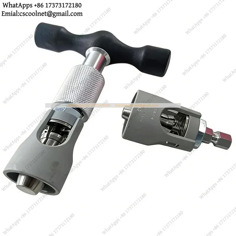 JS02 Universal Inner & Outer Chamfering Reaming Calibrating Tool for PEX PERT Aluminum Plastic Pipe Deburring Manual Electric