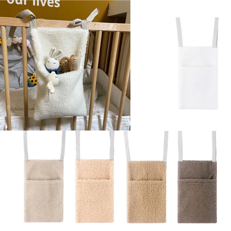 

Bedside Storage Bag Convenient & Space saving Solution Versatile Bedside Organizers for Organizing Baby Supplies Durable