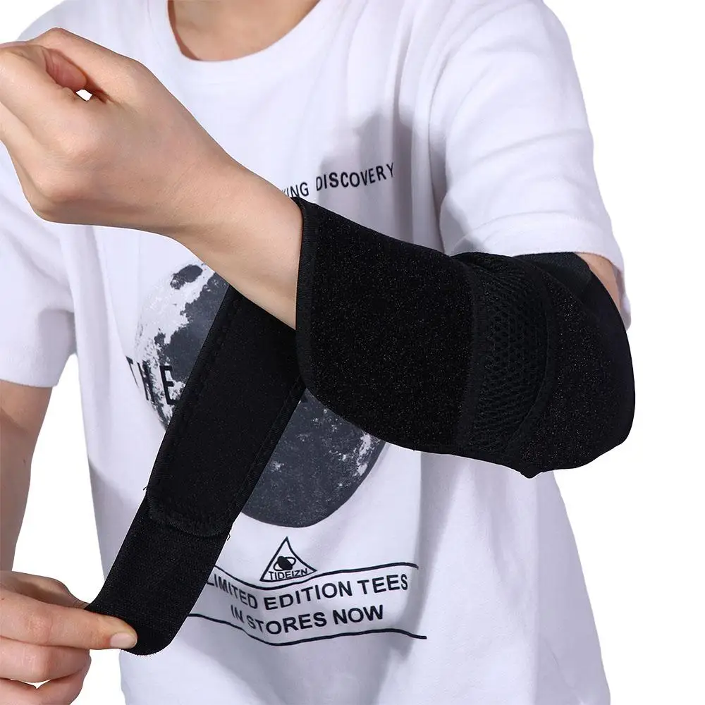 테니스 슬리브 랩 압축 슬리브 보호 장비 스포츠 팔꿈치 버팀대 BraceTop 팔꿈치 보호대 팔꿈치 패드