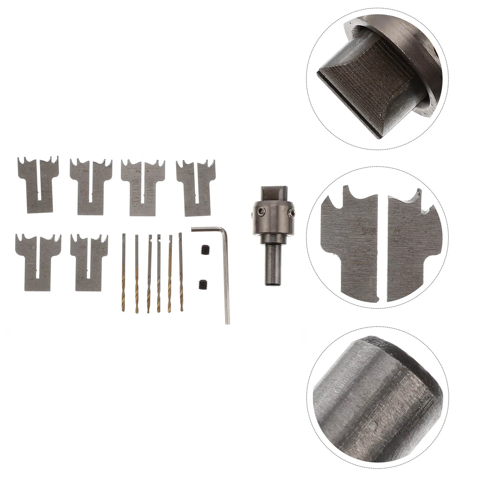 

Ring Drill Bit Woodworking Tool Kit High Precision Alloy Material Jewelry Making Supplies DIY Projects Wooden Beads Cutting
