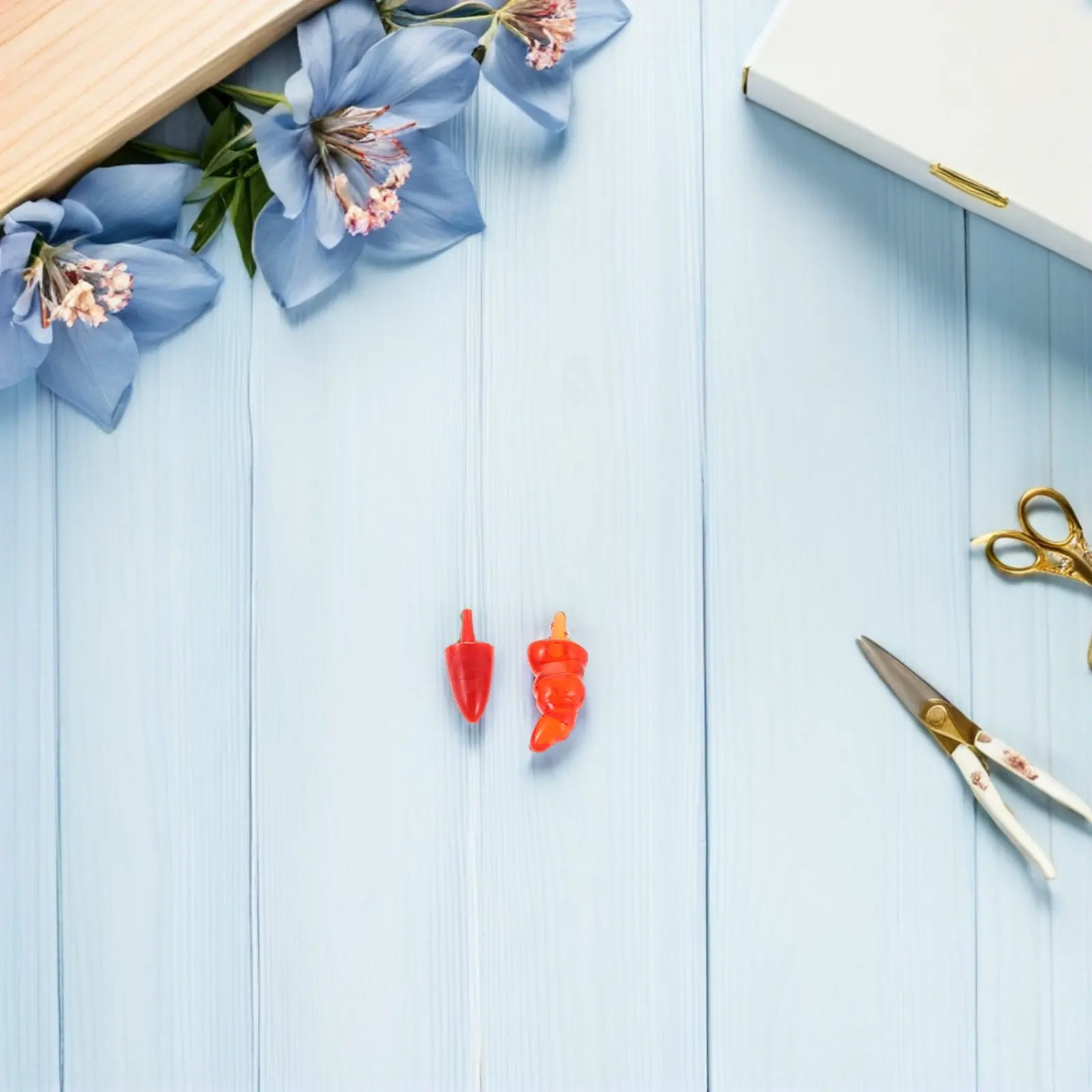 

100 шт. аксессуаров для носов снеговиков, оранжевые пластиковые носы в форме моркови, сменные детали для изготовления снеговиков своими руками, материалы для рождественских поделок