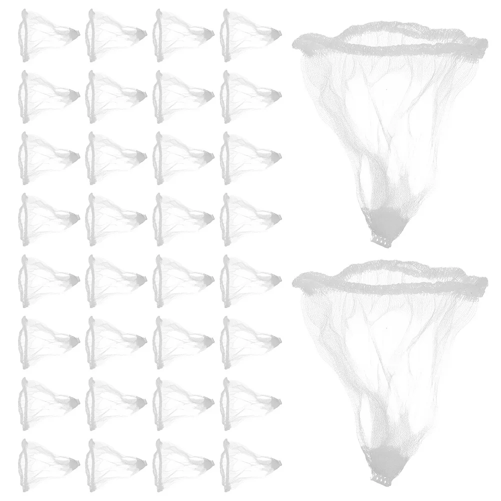 200 قطعة مصفاة حوض المطبخ أكياس المتاح مرشح شبكي مرن الغذاء النفايات الماسك مكافحة انسداد شبكة حوض المطبخ التوقف