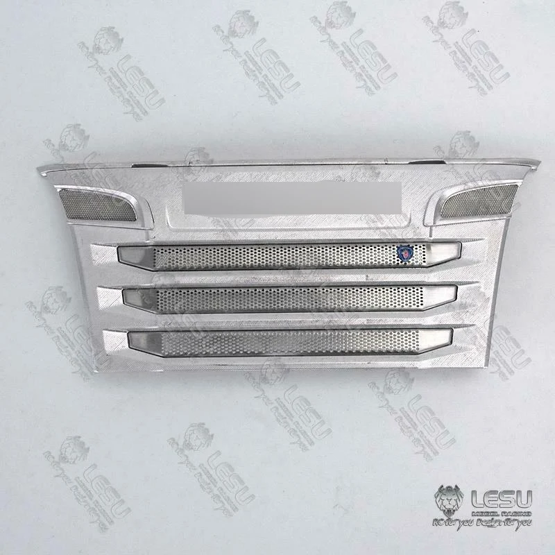 1/14 Lesu Metal Cabin Front Face Bumper For Diy Tamiyaya R730 Rc Tractor Truck Th15170