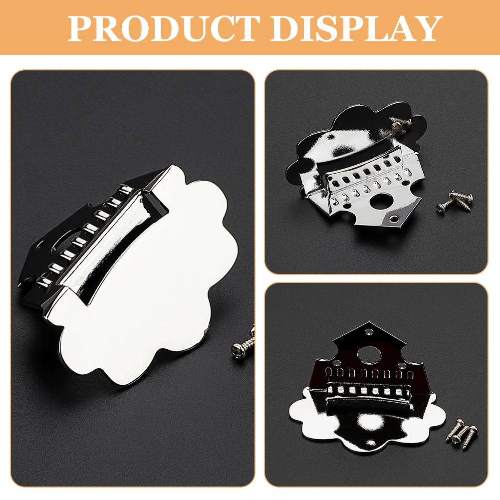 

Guitar Cloud-shaped Tailpiece Instruments Mandolin Accessories Stainless Steel Parts