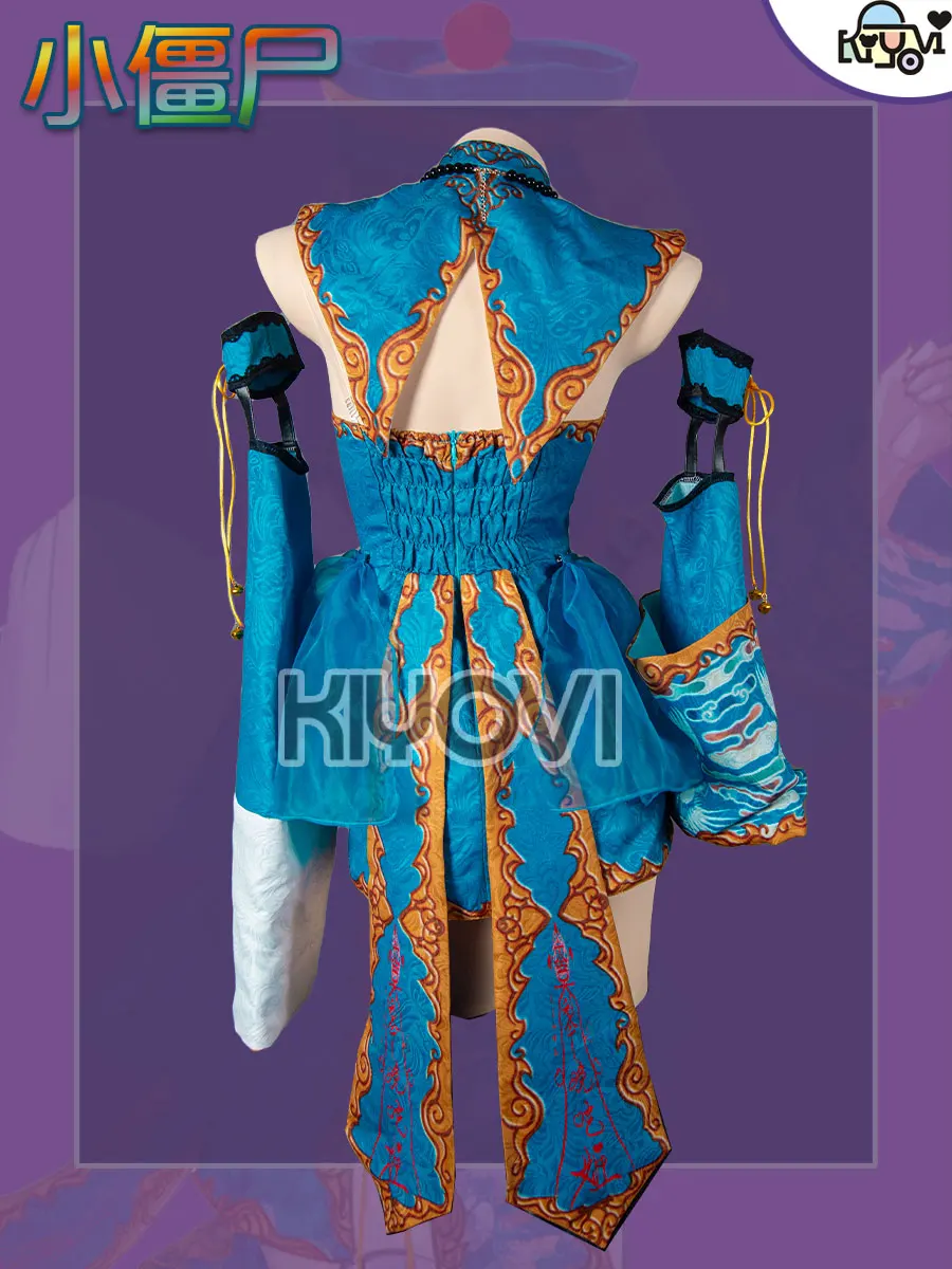 Anime Little Zombie Cosplay Costume Zombie Little Devil Dress Halloween Costumes Little Zombie Cheongsam