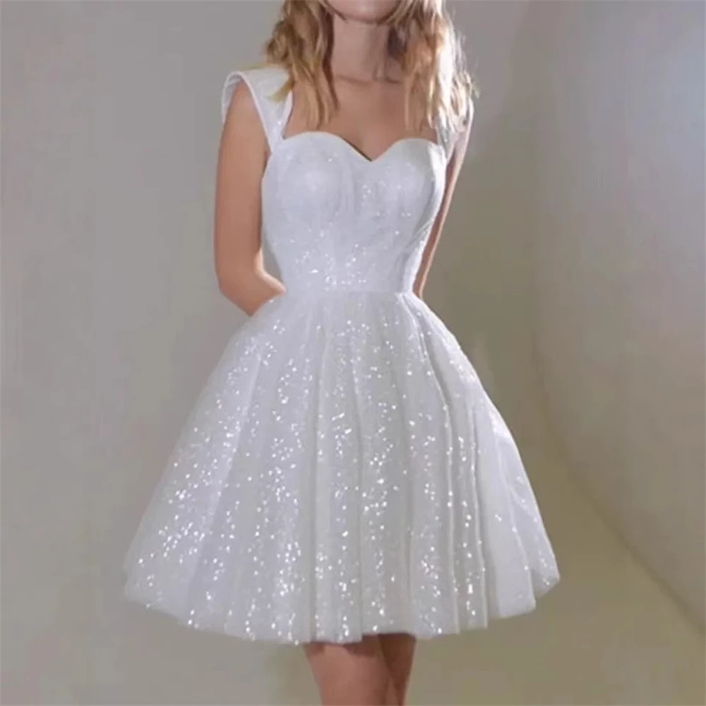 

Bealegantom Elegant Short Prom Dresses Sweetheart Tulle Beaded Birthday Special occasions Cocktail Party Women Evening Gown