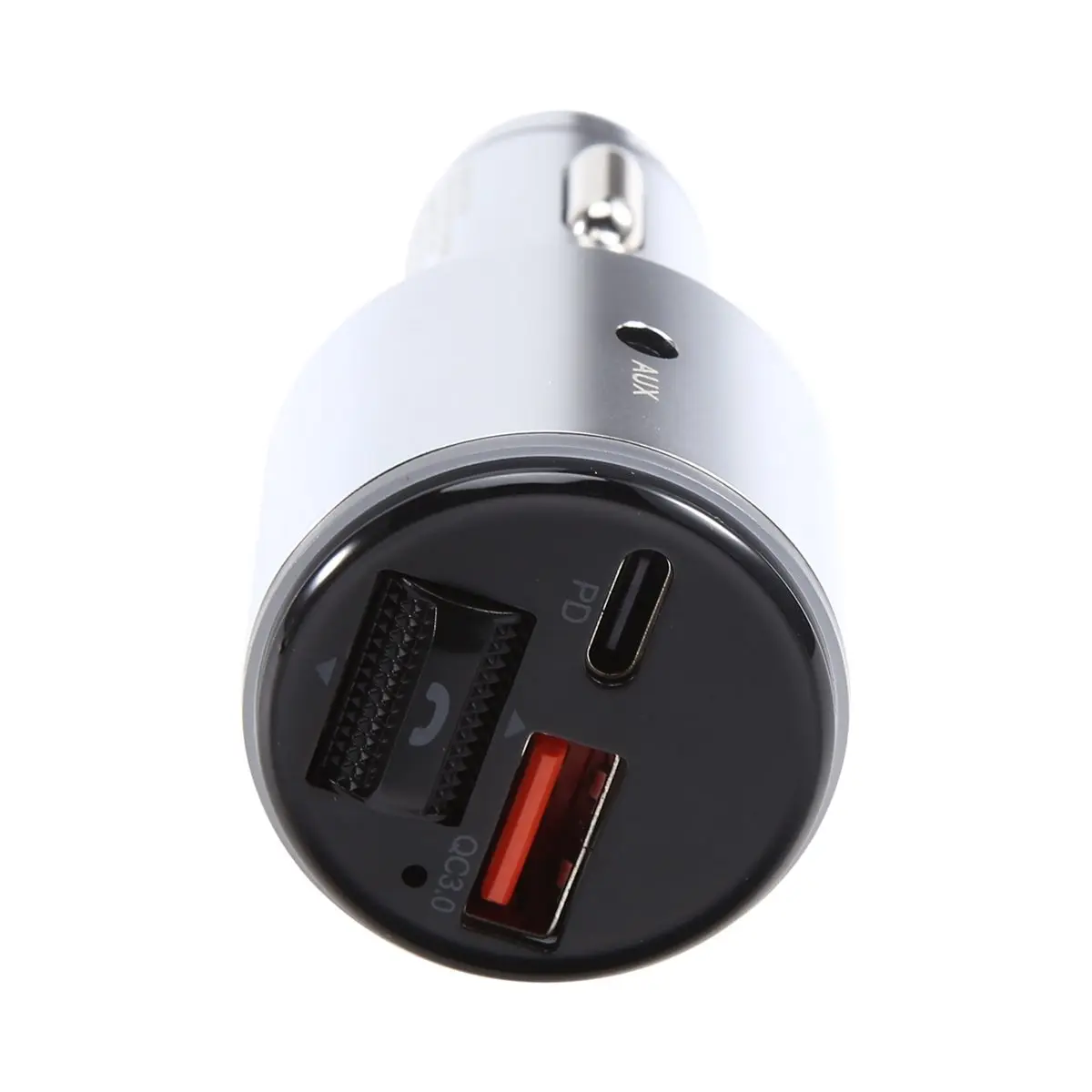 Nices PD30W for Car MP3 Player Stereo Car FM Modulator Quick Charge QC3.0 AUX Player RGB Light Bluetooth FM Transmitter